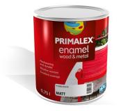 Эмаль универсальная Primalex Enamel Gloss Wood & Metal матовый  база L 1 л