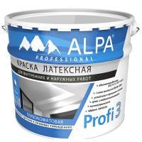 Краска интерьерная Alpa Profi 3 латексная
