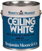 Краска для потолка Benjamin Moore Muresco Ceiling White 258-01
