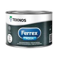 Краска специальная Teknos Ferrex Aqua антикоррозионная серый 0,5 л