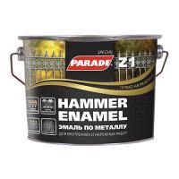 Грунт-эмаль Parade Hammer Enamel Z1 гладкий тёмно-зелёный 2,5 л