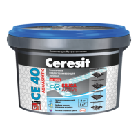Затирка цементная Ceresit СЕ 40 Aquastatic эластичная