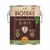 Деревозащитное средство Bioteks 2в1 орегон 2,7 л