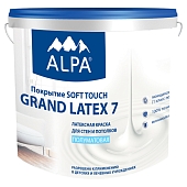 Краска интерьерная Alpa Grand Latex 7 Soft Touch латексная база А 0,9 л