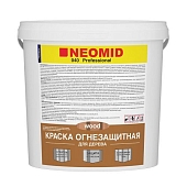 Краска специальная Neomid огнезащитная для дерева 25 кг