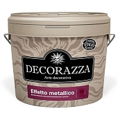Краска интерьерная Decorazza Effetto Metallico база Argento EM-001 1 кг