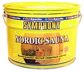 Деревозащитное средство Symphony Nordic Sauna для бань и саун 0,9 л