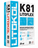 Клей цементный Litokol Litoflex K81 Белый 25кг