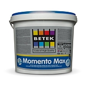 Краска интерьерная Betek Momento Max моющаяся RG1 7,5 л