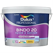 Краска влагостойкая Dulux Professional Bindo 20 Кухня и ванная полуматовый база BW 2,5 л